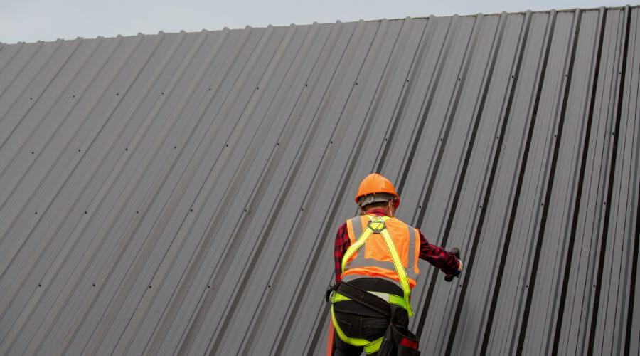 Professional metal roof installation in Solway, MN